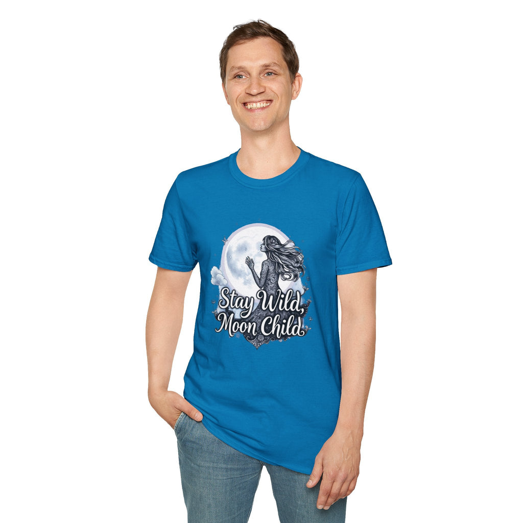Gypsy Moon T-Shirt - Stay Wild Moon Child - EqualiTees.Me