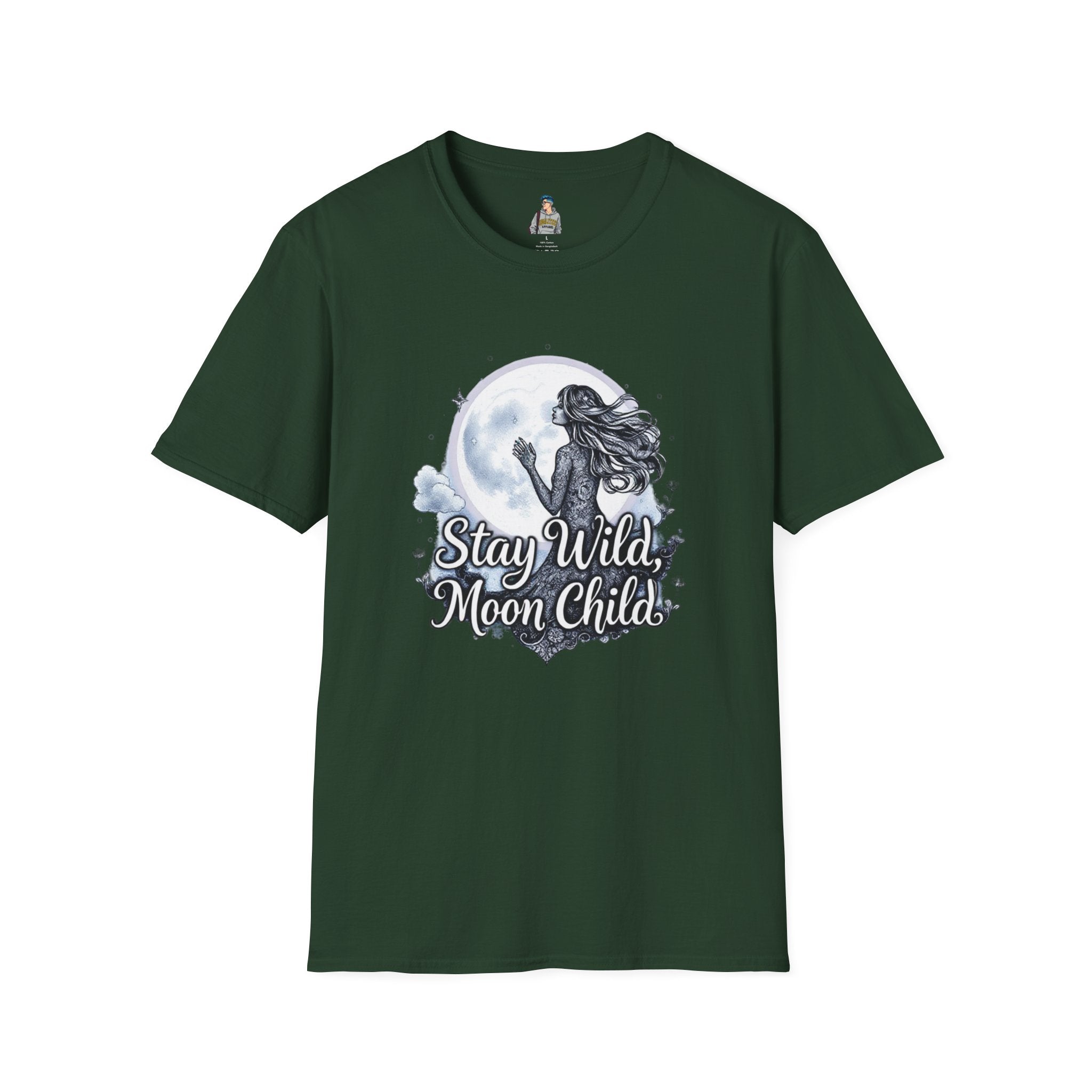 Gypsy Moon T-Shirt - Stay Wild Moon Child - EqualiTees.Me