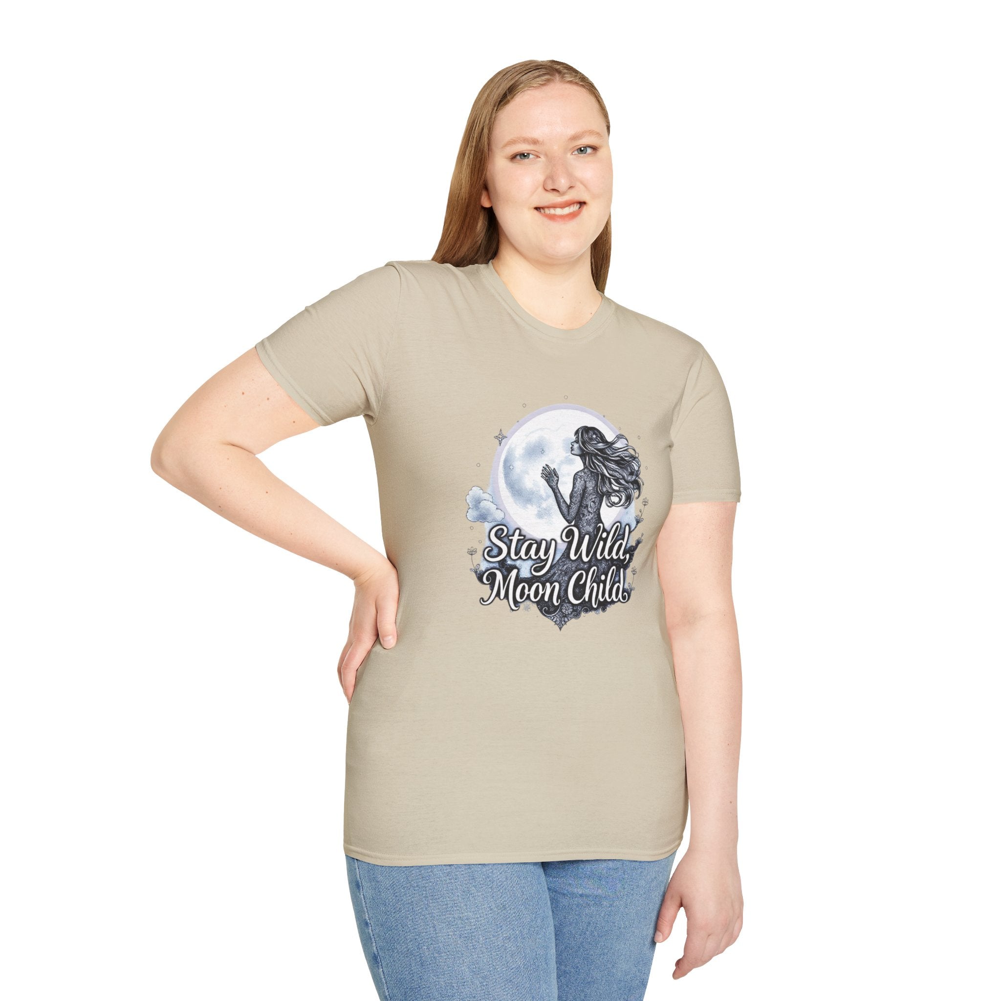 Gypsy Moon T-Shirt - Stay Wild Moon Child - EqualiTees.Me