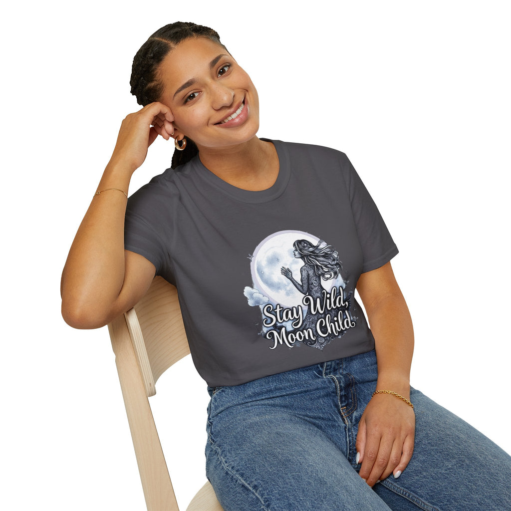 Gypsy Moon T-Shirt - Stay Wild Moon Child - EqualiTees.Me