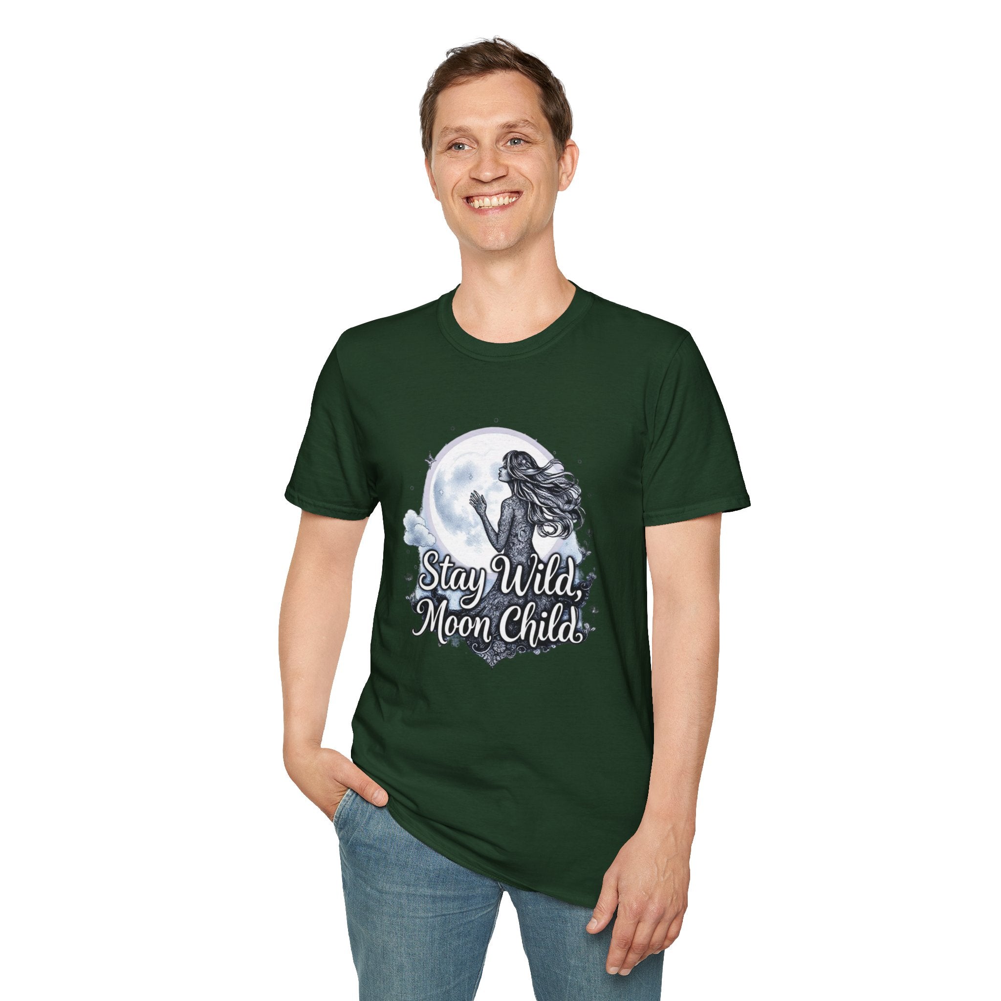 Gypsy Moon T-Shirt - Stay Wild Moon Child - EqualiTees.Me