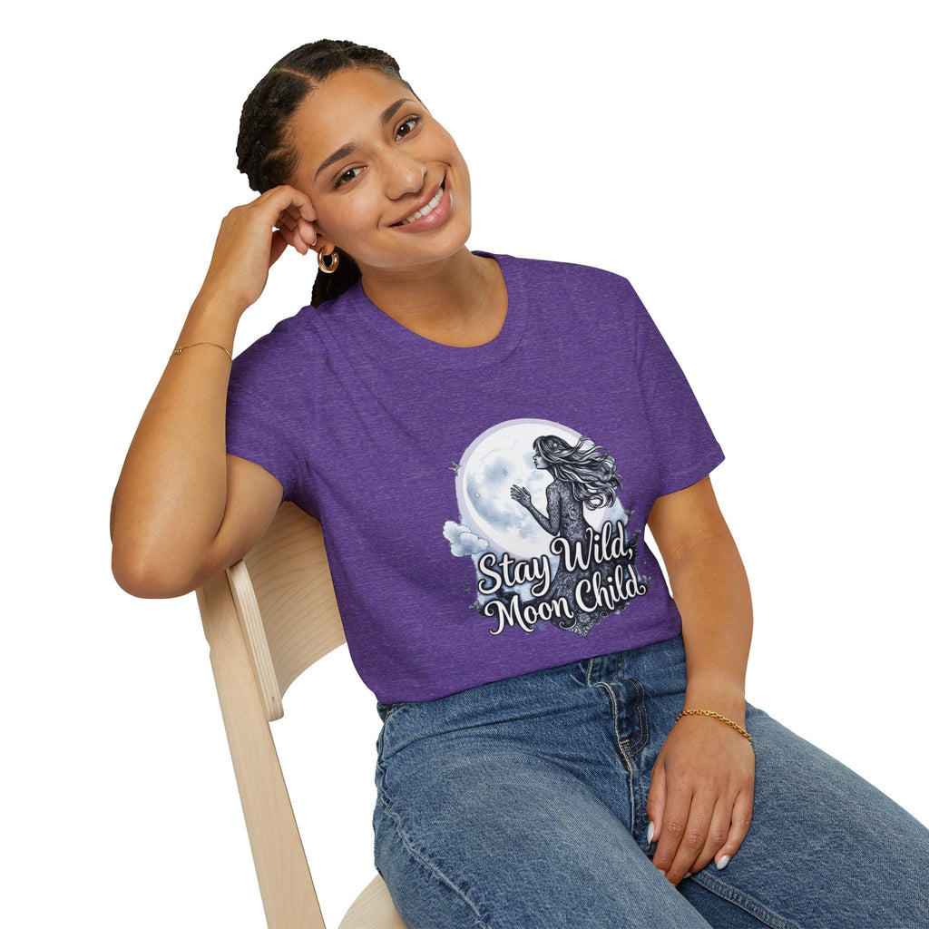 Gypsy Moon T-Shirt - Stay Wild Moon Child - EqualiTees.Me