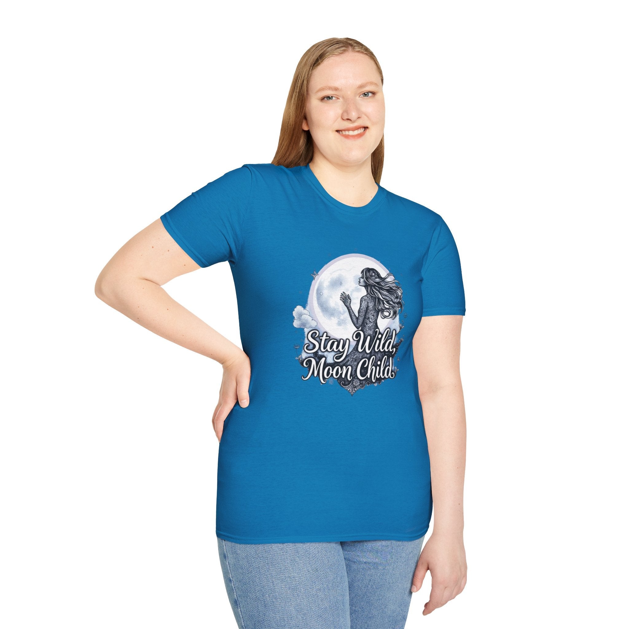 Gypsy Moon T-Shirt - Stay Wild Moon Child - EqualiTees.Me