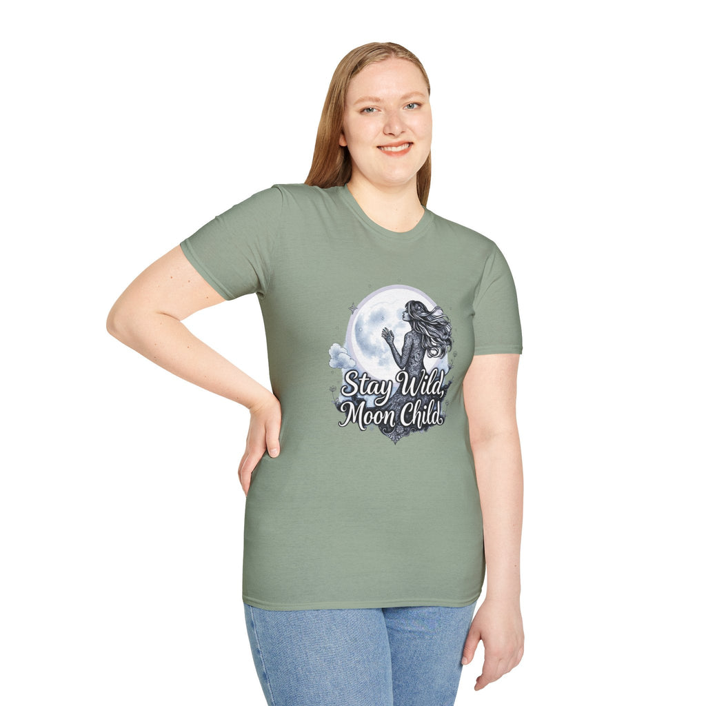 Gypsy Moon T-Shirt - Stay Wild Moon Child - EqualiTees.Me
