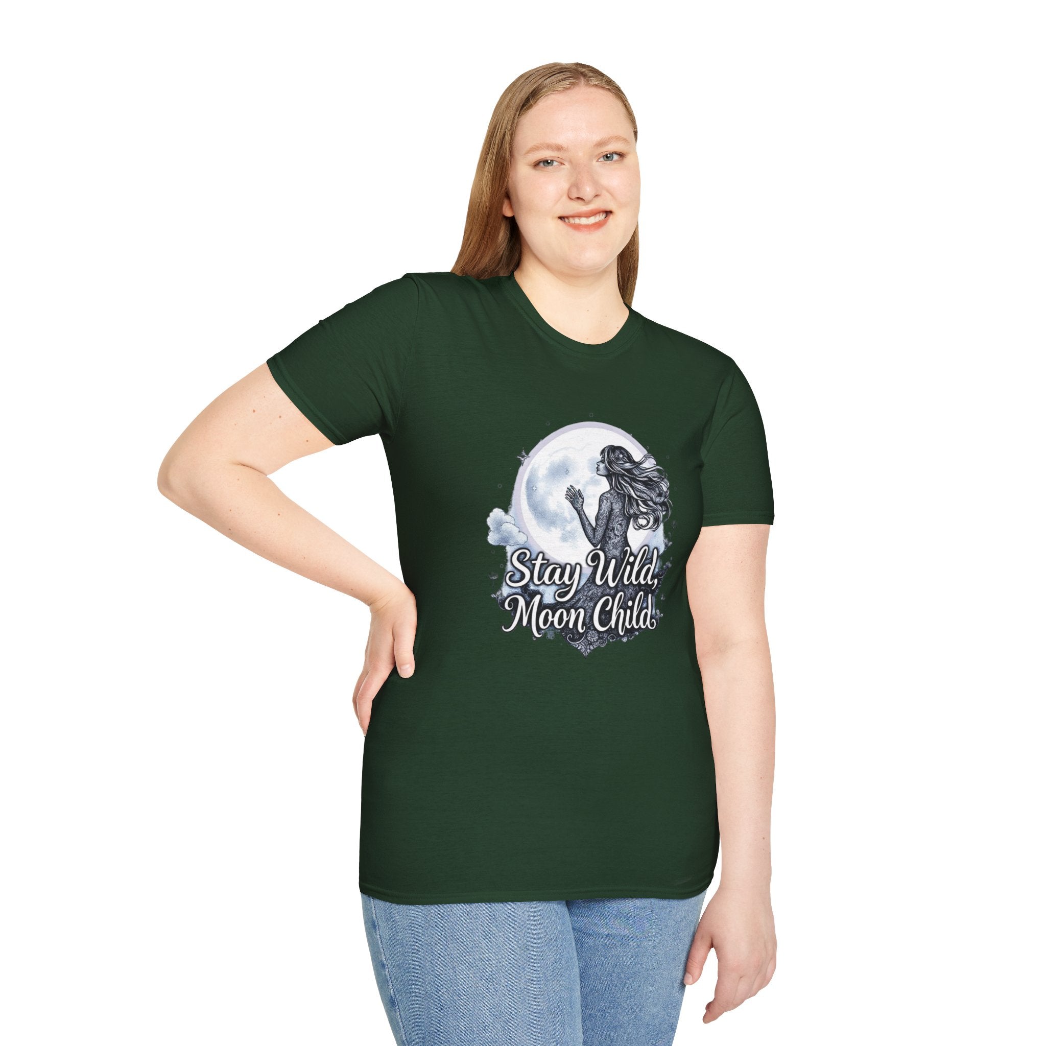 Gypsy Moon T-Shirt - Stay Wild Moon Child - EqualiTees.Me