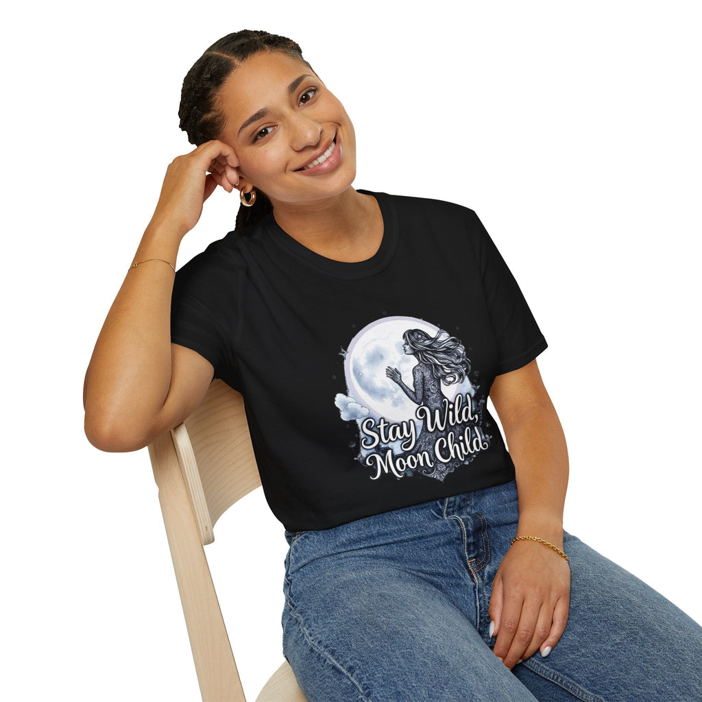 Gypsy Moon T-Shirt - Stay Wild Moon Child - EqualiTees.Me