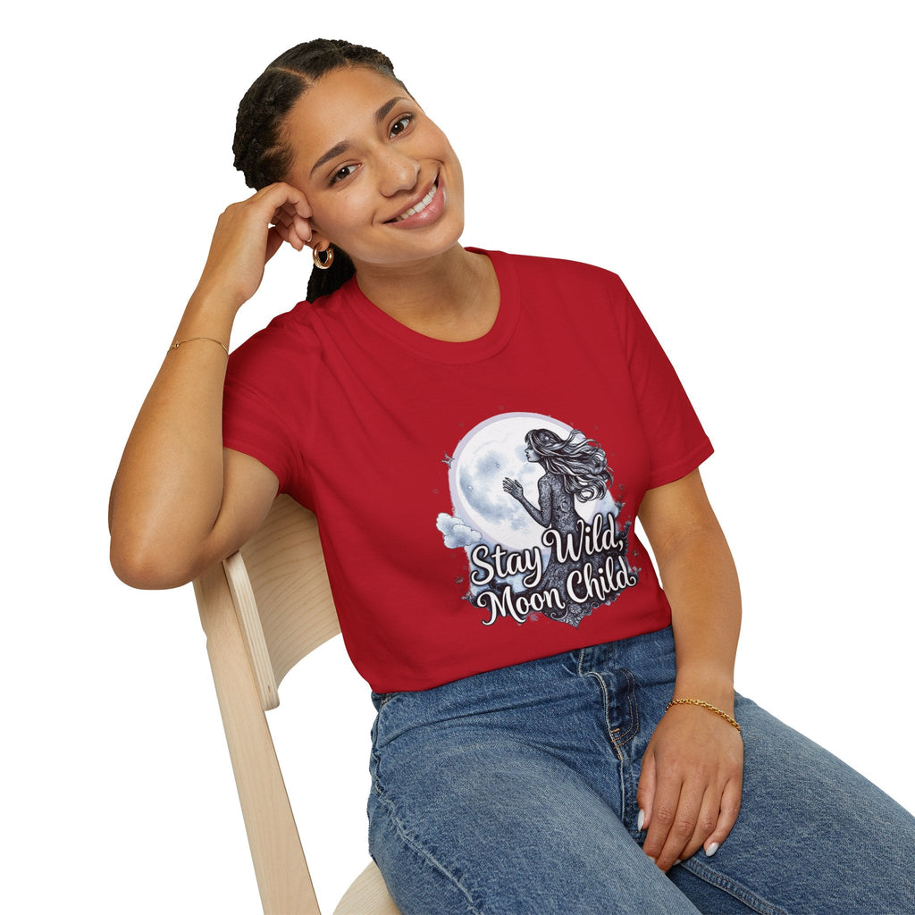 Gypsy Moon T-Shirt - Stay Wild Moon Child - EqualiTees.Me
