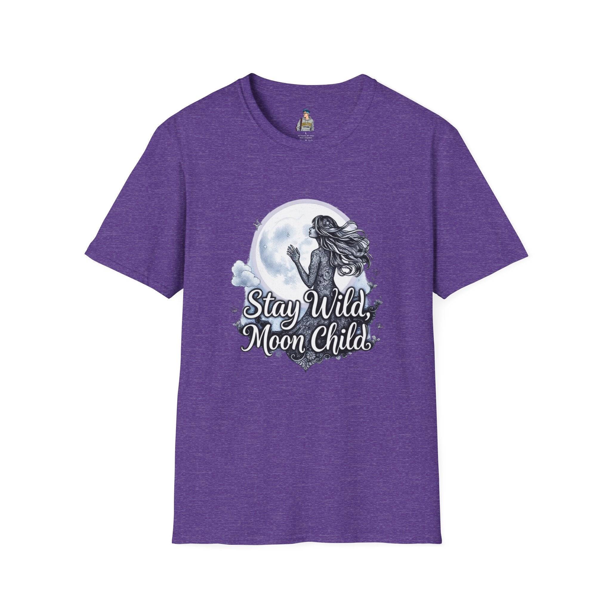 Gypsy Moon T-Shirt - Stay Wild Moon Child - EqualiTees.Me