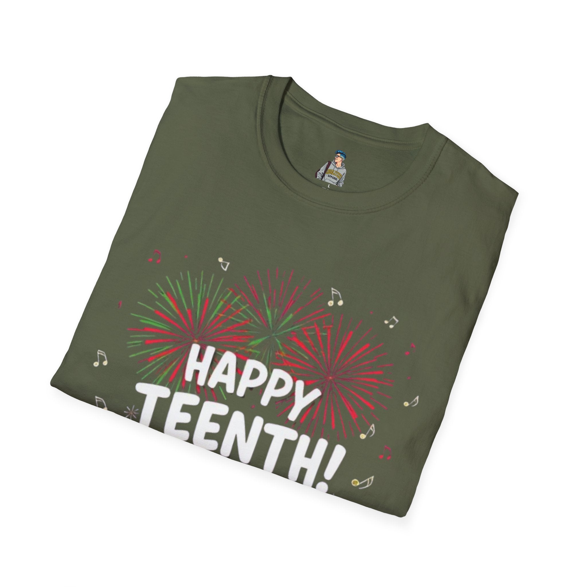 Happy Teenth Unisex Softstyle T-Shirt - EqualiTees.Me