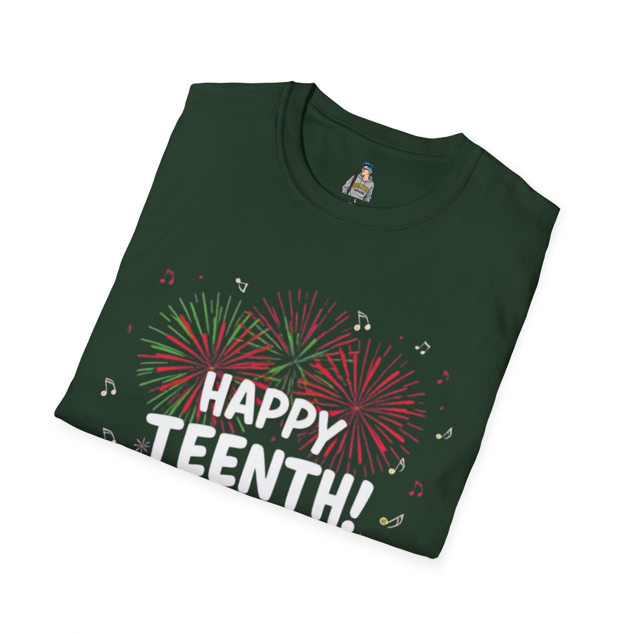 Happy Teenth Unisex Softstyle T-Shirt - EqualiTees.Me