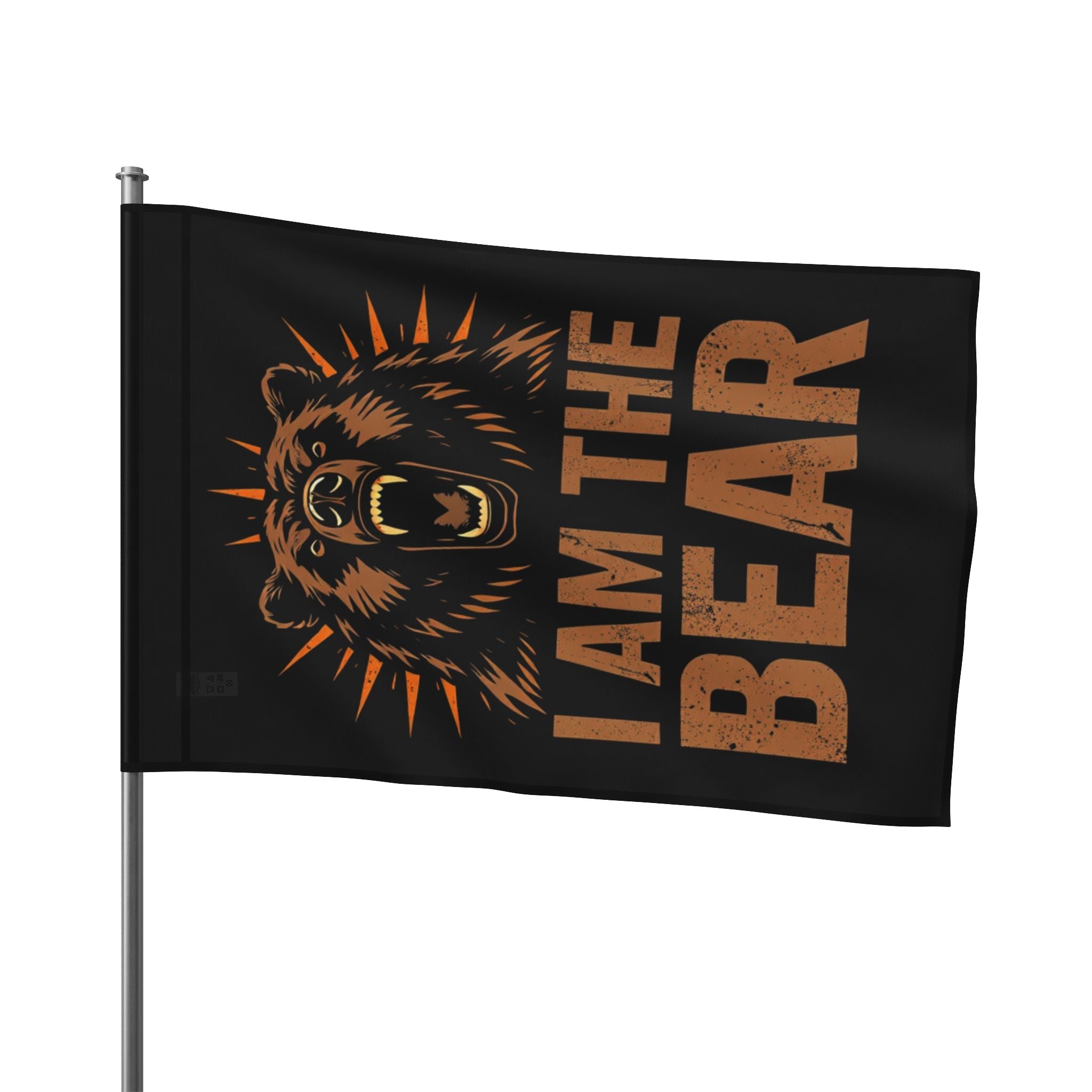 I AM THE BEAR - Protest Flag - EqualiTees.Me