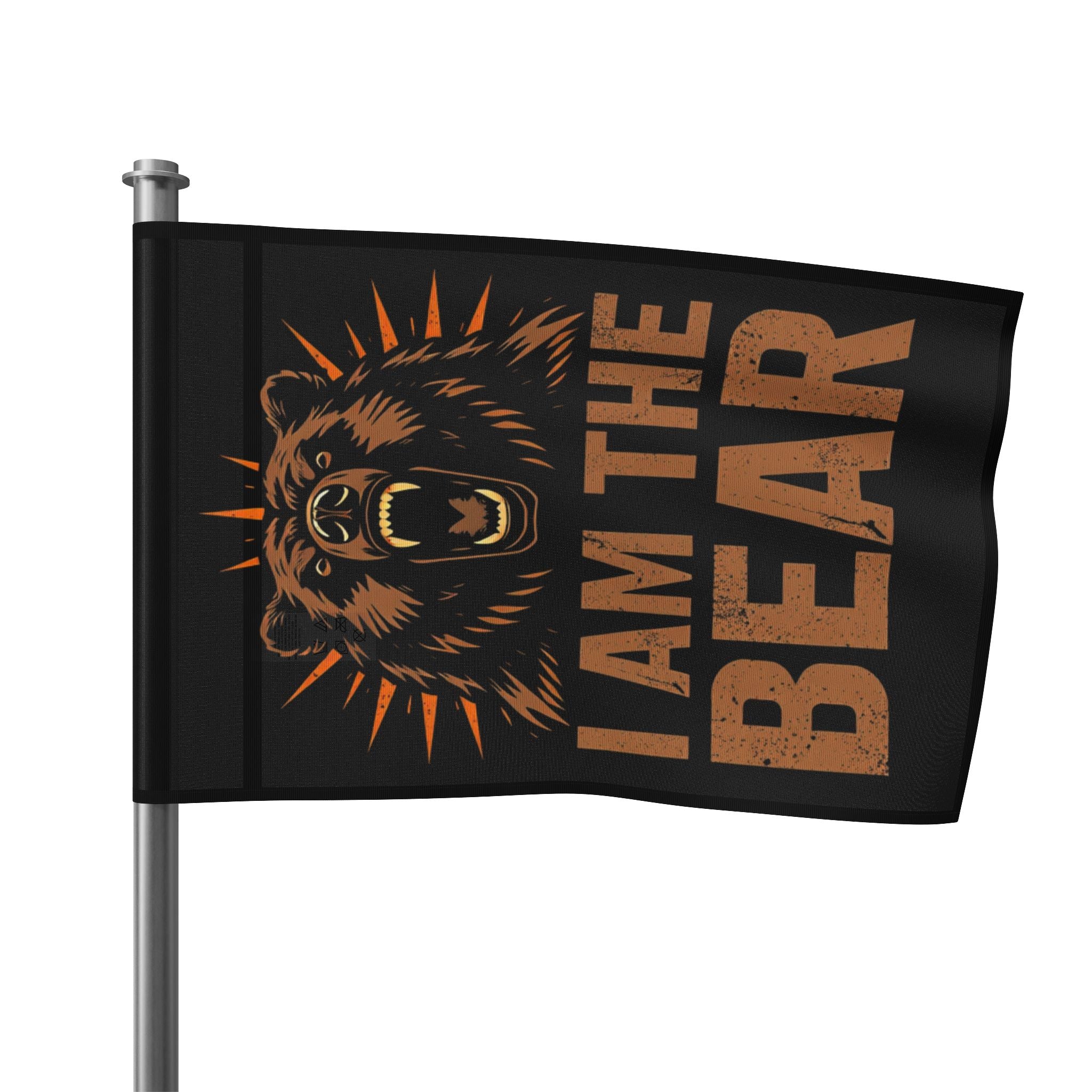 I AM THE BEAR - Protest Flag - EqualiTees.Me