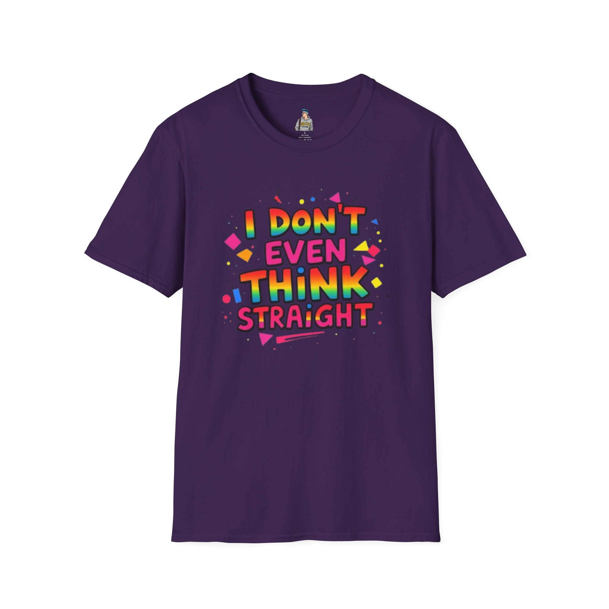 I Don't Even Think Straight Pride Tee - EqualiTees.Me