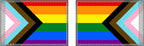Inclusive Rainbow Pride Double Sided Flag - Celebrate Inclusivity and Diversity - EqualiTees.Me