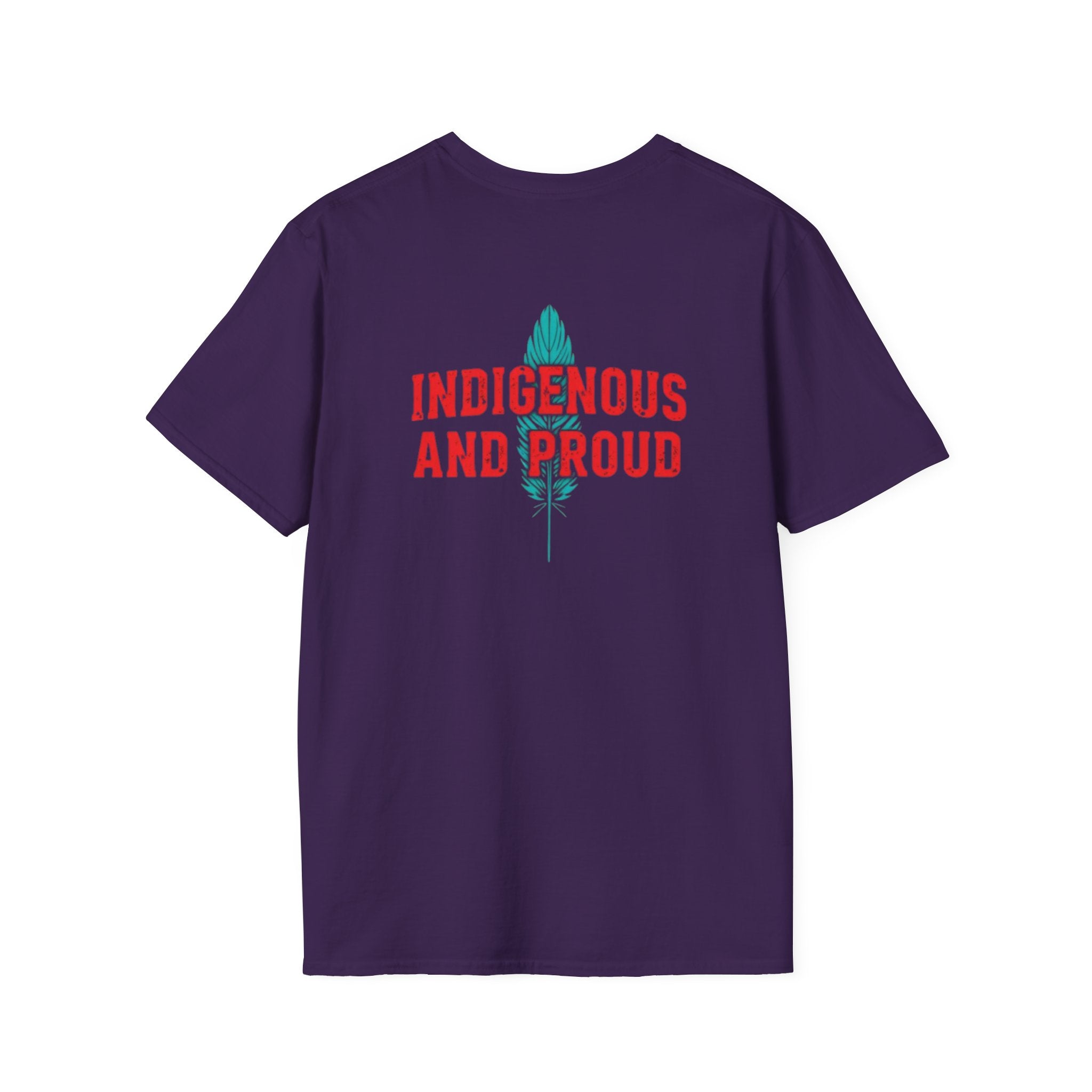 Indigenous Pride Unisex Softstyle T-Shirt - EqualiTees.Me