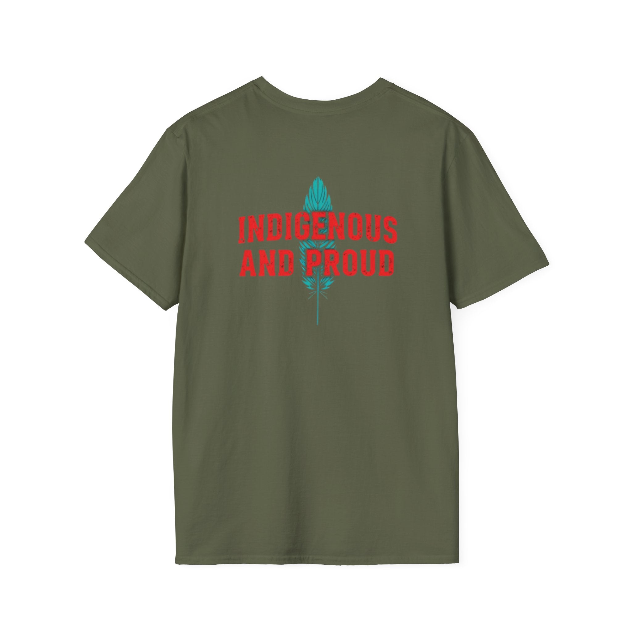 Indigenous Pride Unisex Softstyle T-Shirt - EqualiTees.Me