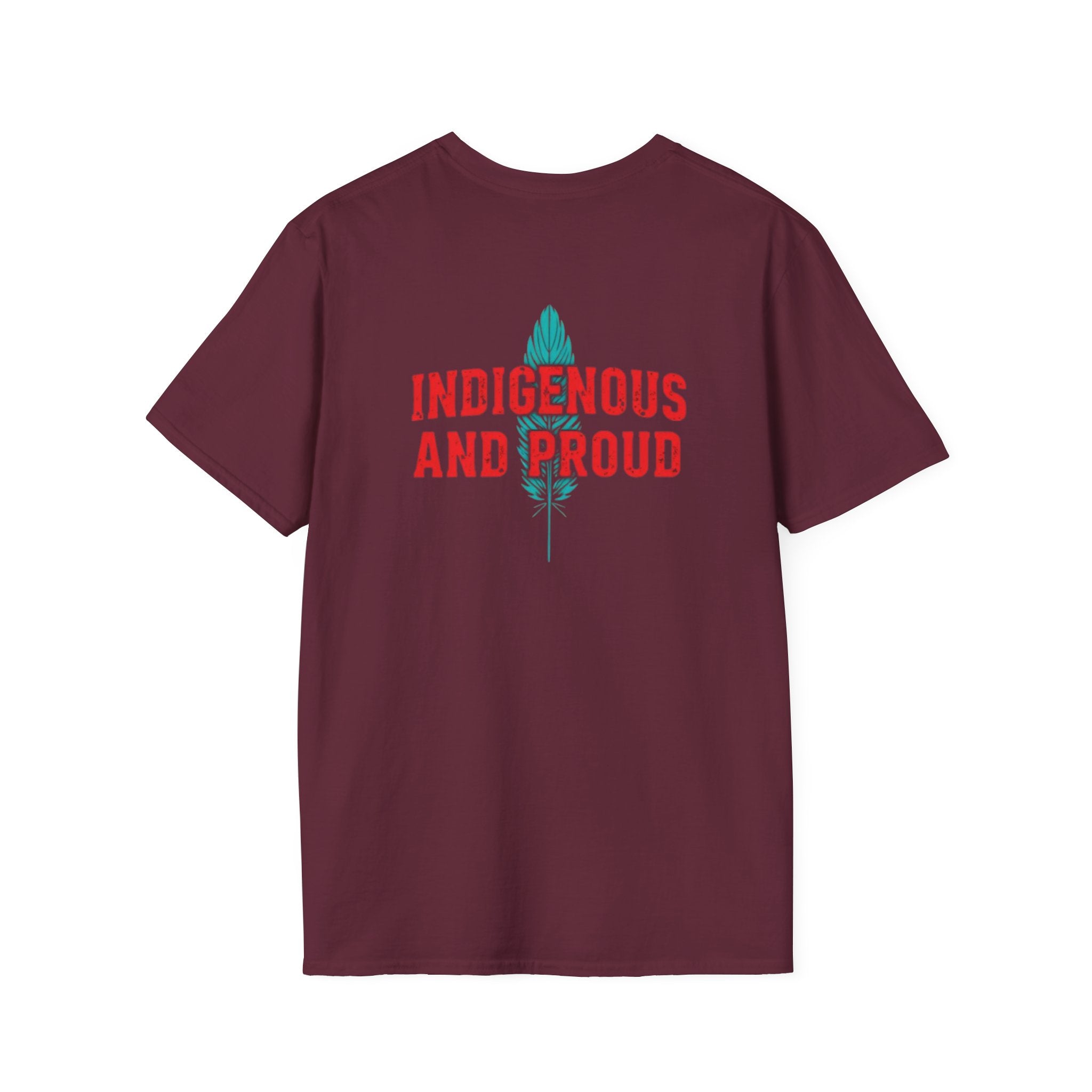 Indigenous Pride Unisex Softstyle T-Shirt - EqualiTees.Me