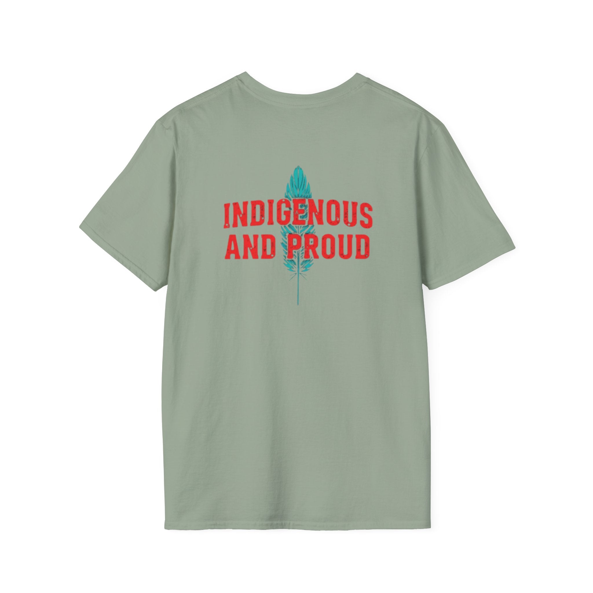 Indigenous Pride Unisex Softstyle T-Shirt - EqualiTees.Me