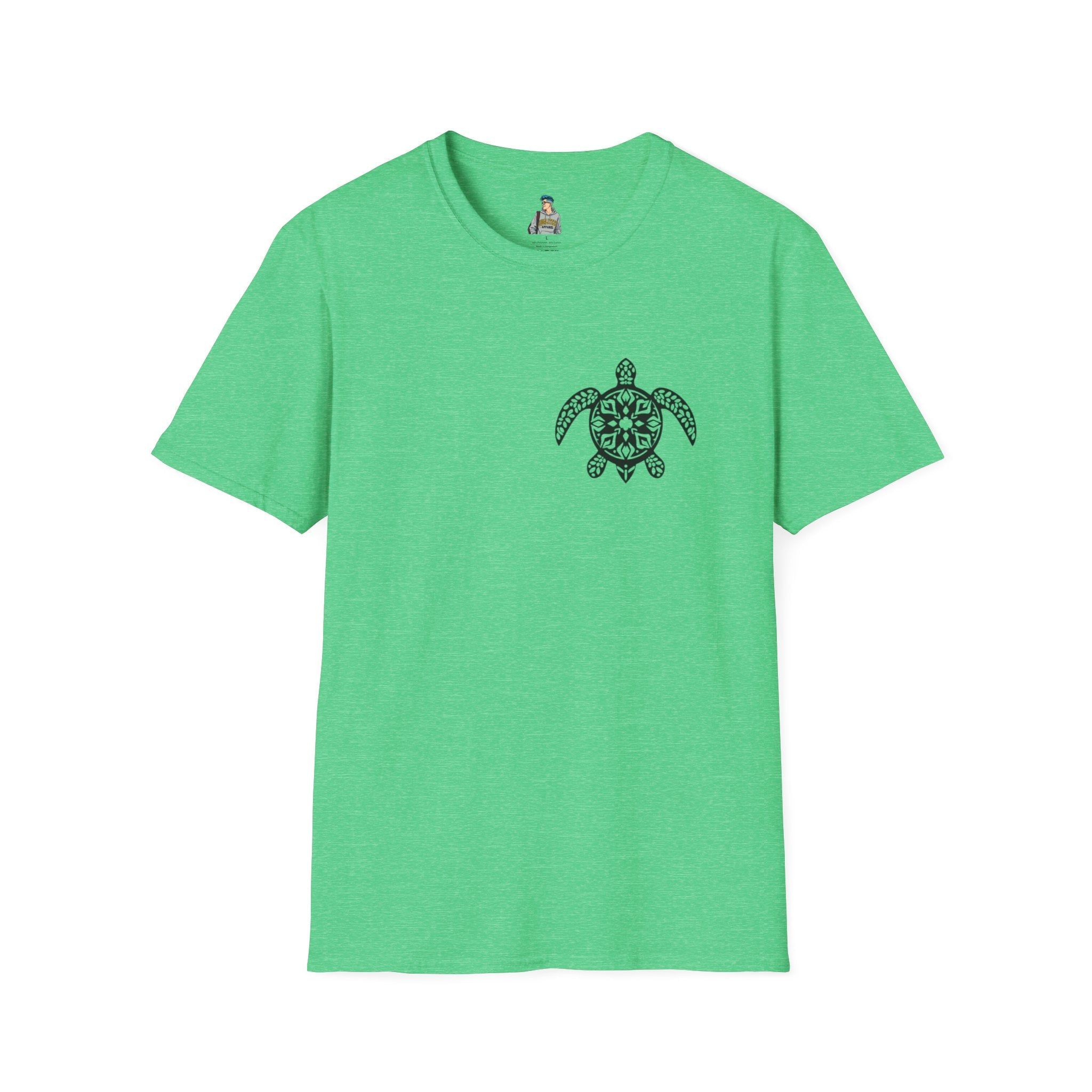 Island Pride Sea Turtle Unisex Softstyle T-shirt - EqualiTees.Me