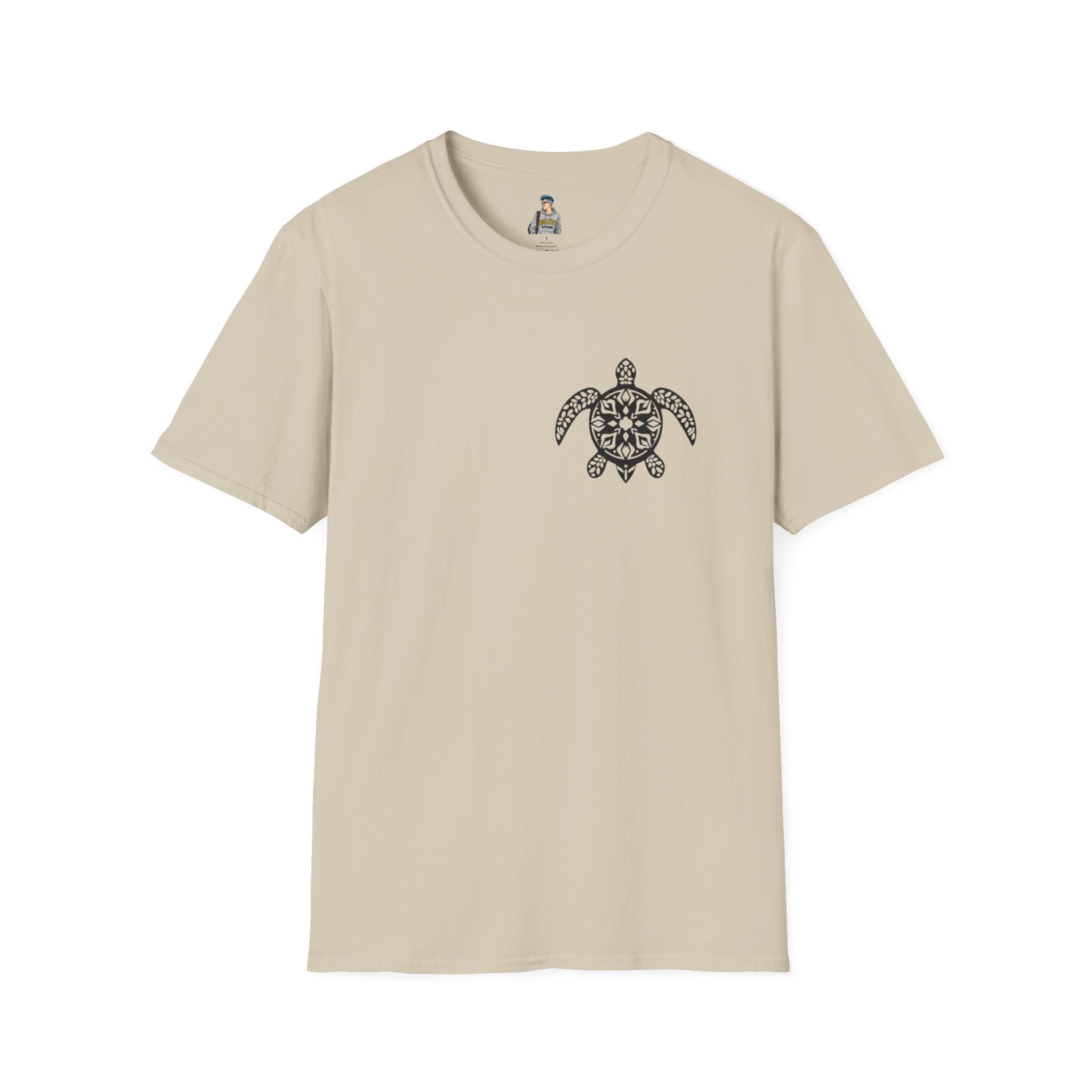 Island Pride Sea Turtle Unisex Softstyle T-shirt - EqualiTees.Me