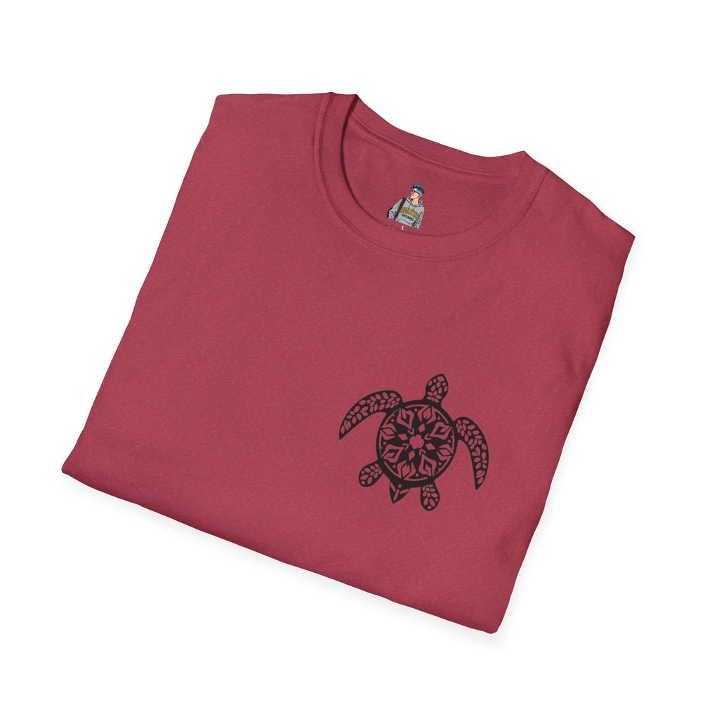 Island Pride Sea Turtle Unisex Softstyle T-shirt - EqualiTees.Me