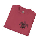 Island Pride Sea Turtle Unisex Softstyle T-shirt - EqualiTees.Me