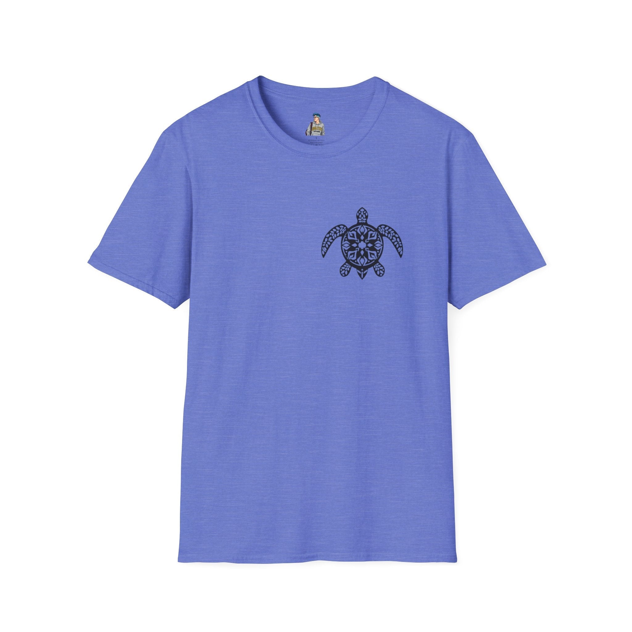 Island Pride Sea Turtle Unisex Softstyle T-shirt - EqualiTees.Me