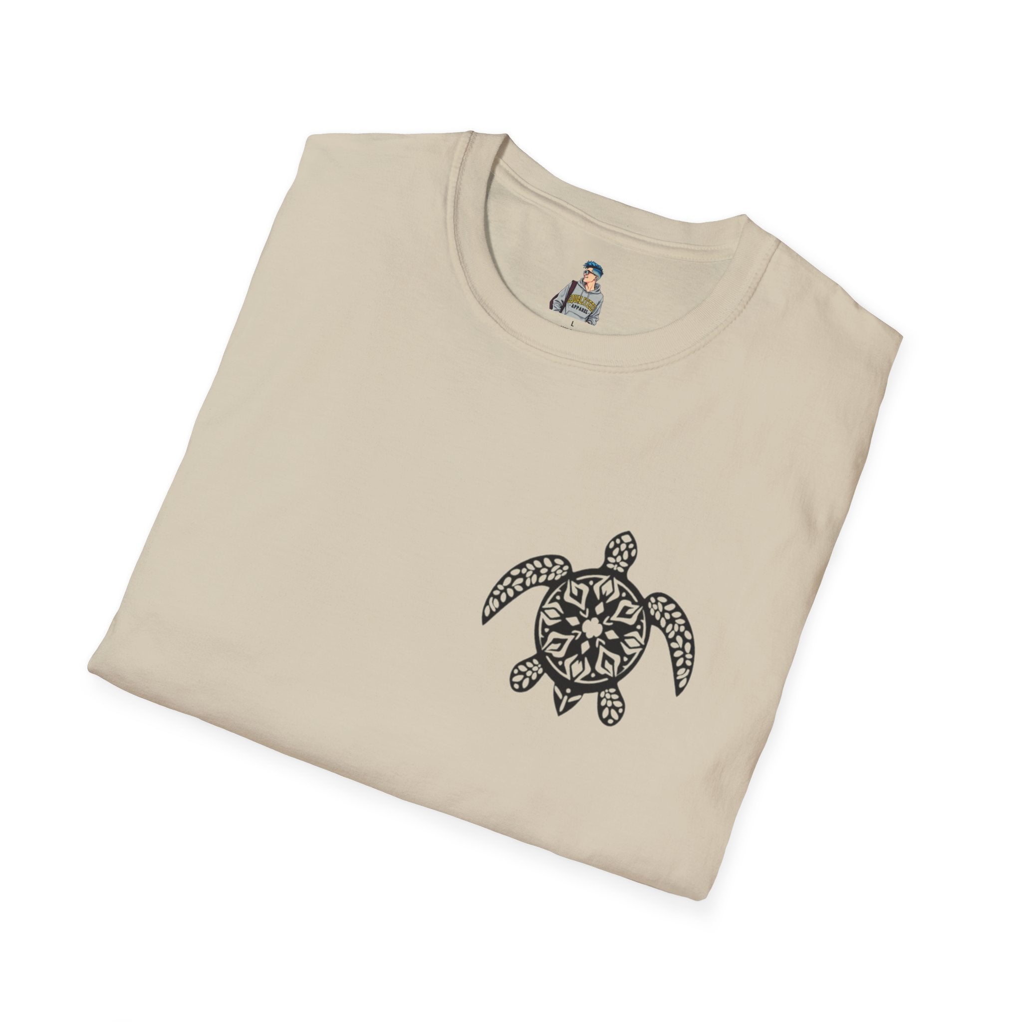 Island Pride Sea Turtle Unisex Softstyle T-shirt - EqualiTees.Me