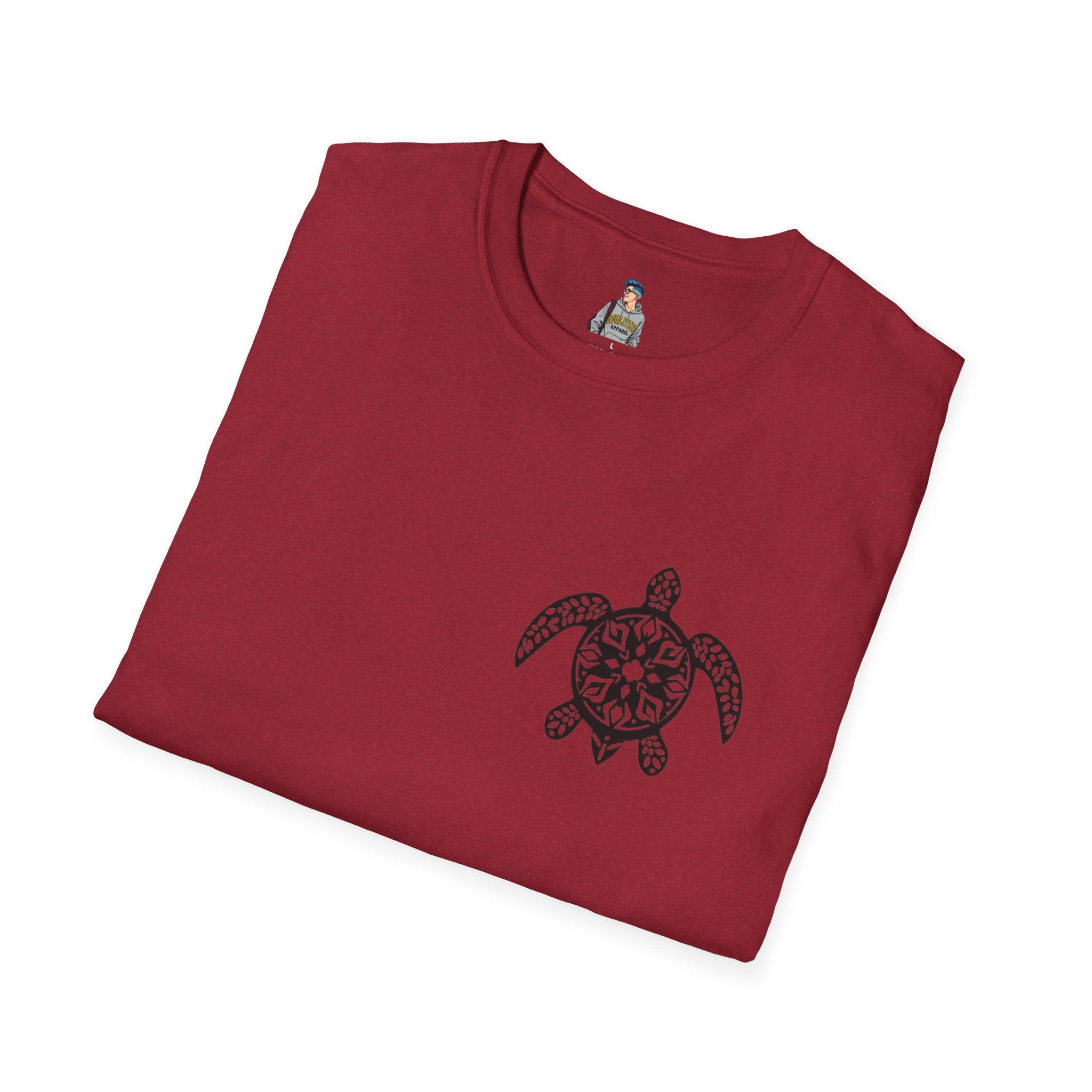 Island Pride Sea Turtle Unisex Softstyle T-shirt - EqualiTees.Me