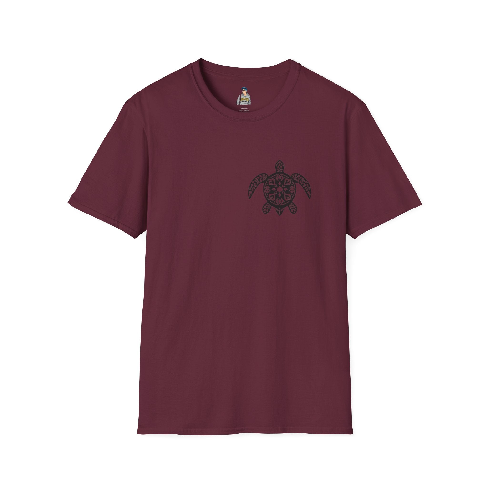 Island Pride Sea Turtle Unisex Softstyle T-shirt - EqualiTees.Me