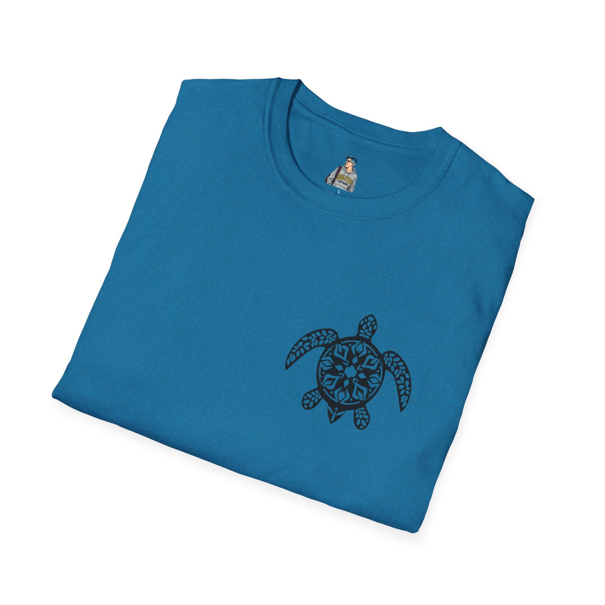 Island Pride Sea Turtle Unisex Softstyle T-shirt - EqualiTees.Me