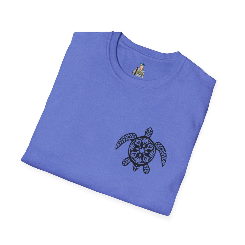 Island Pride Sea Turtle Unisex Softstyle T-shirt - EqualiTees.Me