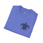 Island Pride Sea Turtle Unisex Softstyle T-shirt - EqualiTees.Me