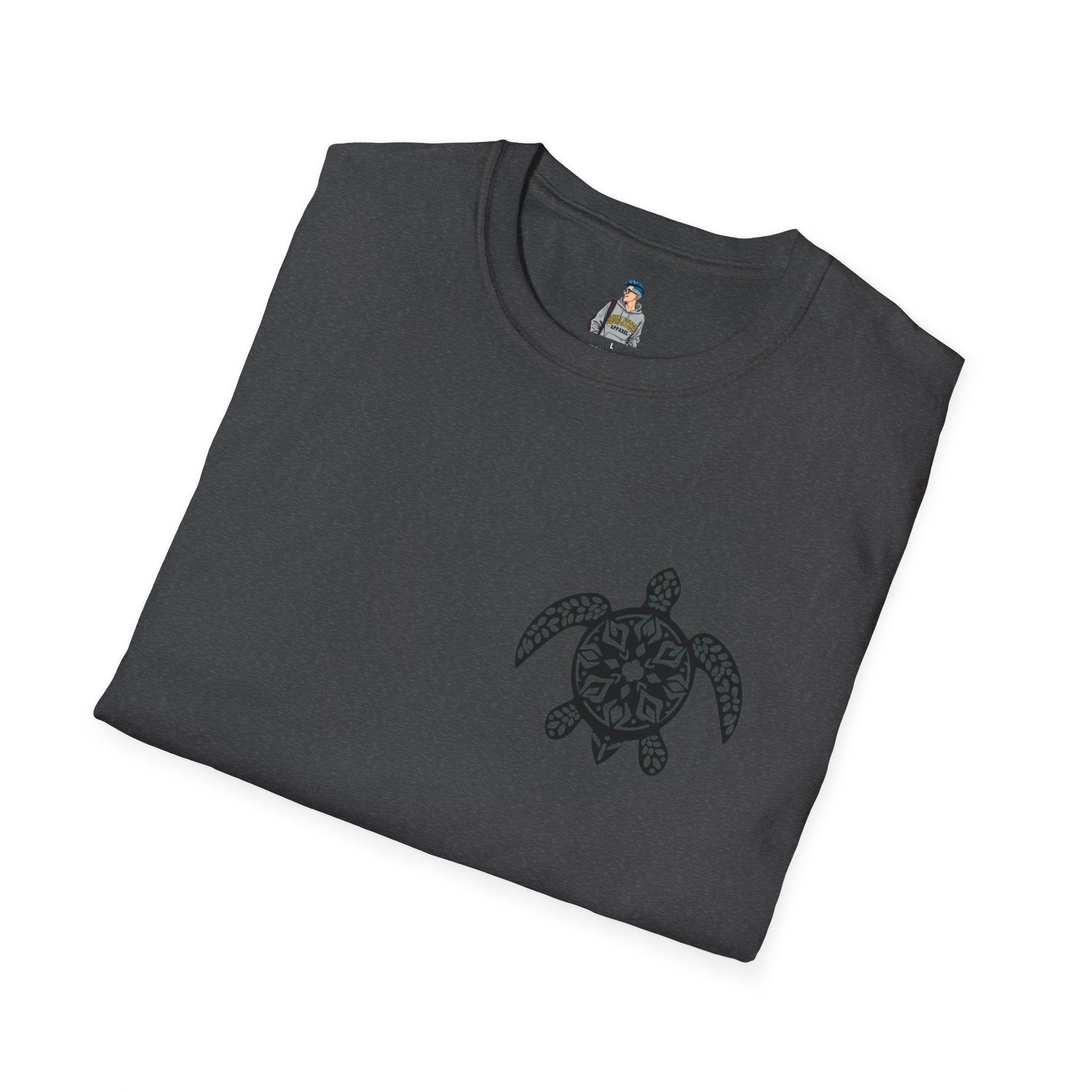 Island Pride Sea Turtle Unisex Softstyle T-shirt - EqualiTees.Me