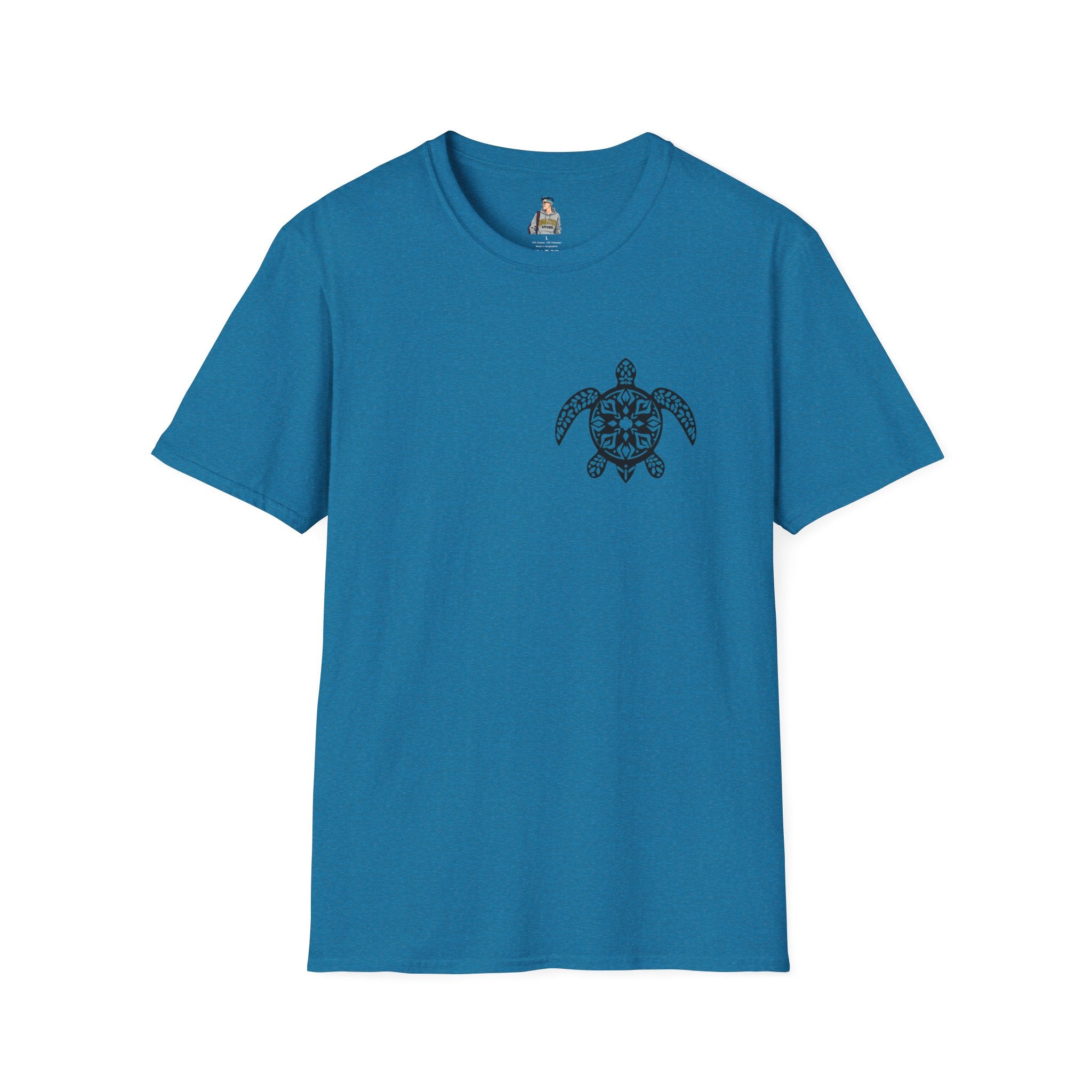 Island Pride Sea Turtle Unisex Softstyle T-shirt - EqualiTees.Me