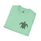 Island Pride Sea Turtle Unisex Softstyle T-shirt - EqualiTees.Me