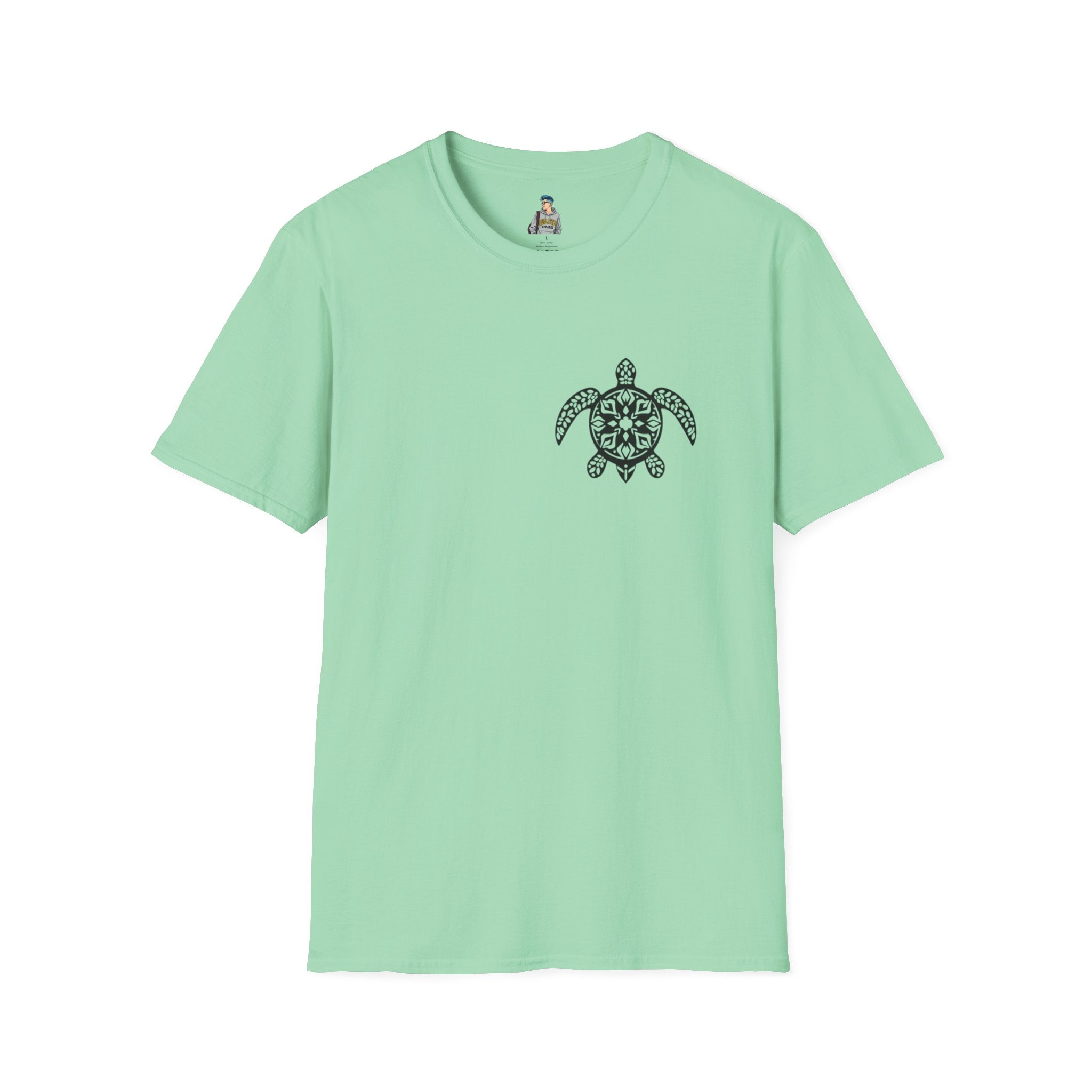 Island Pride Sea Turtle Unisex Softstyle T-shirt - EqualiTees.Me