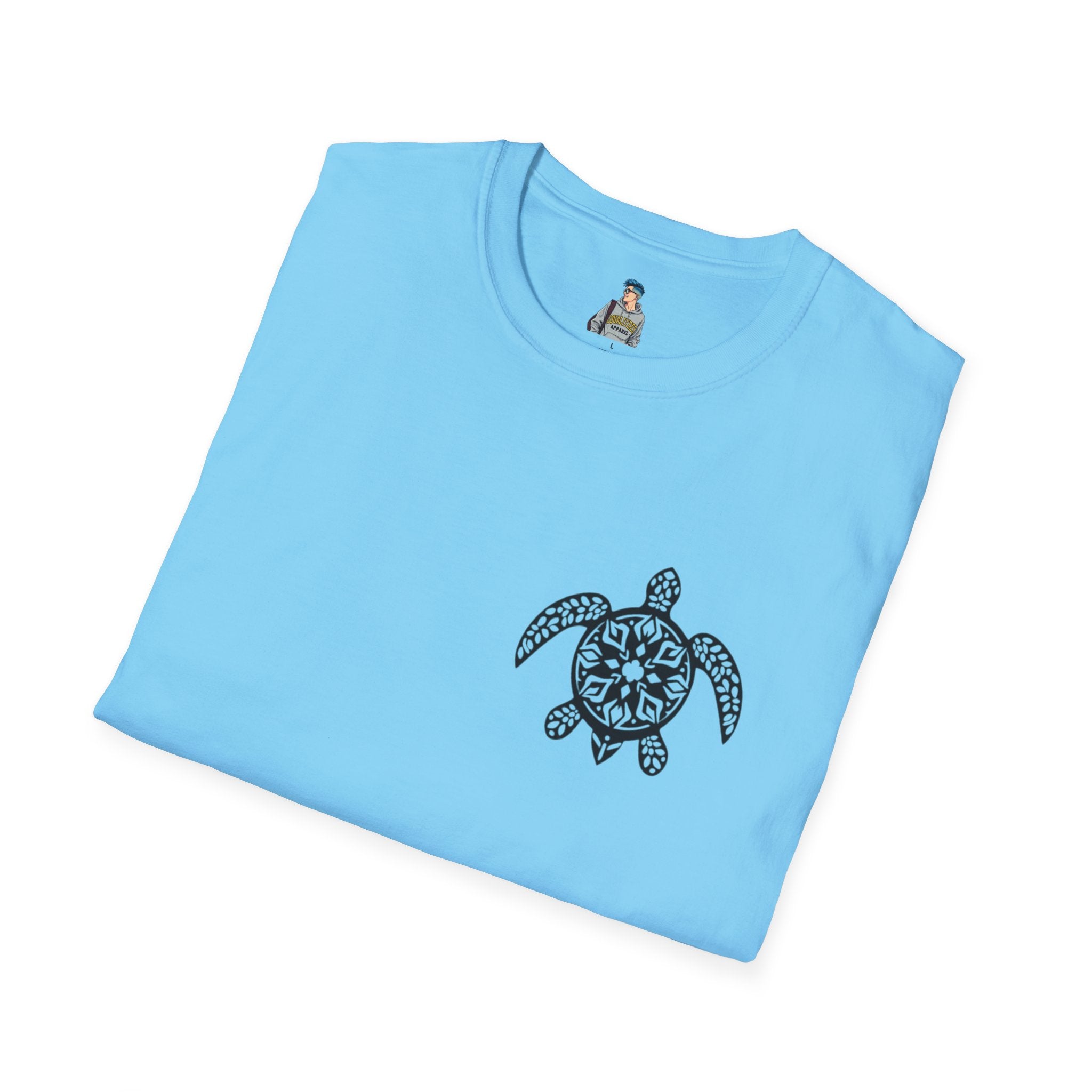 Island Pride Sea Turtle Unisex Softstyle T-shirt - EqualiTees.Me