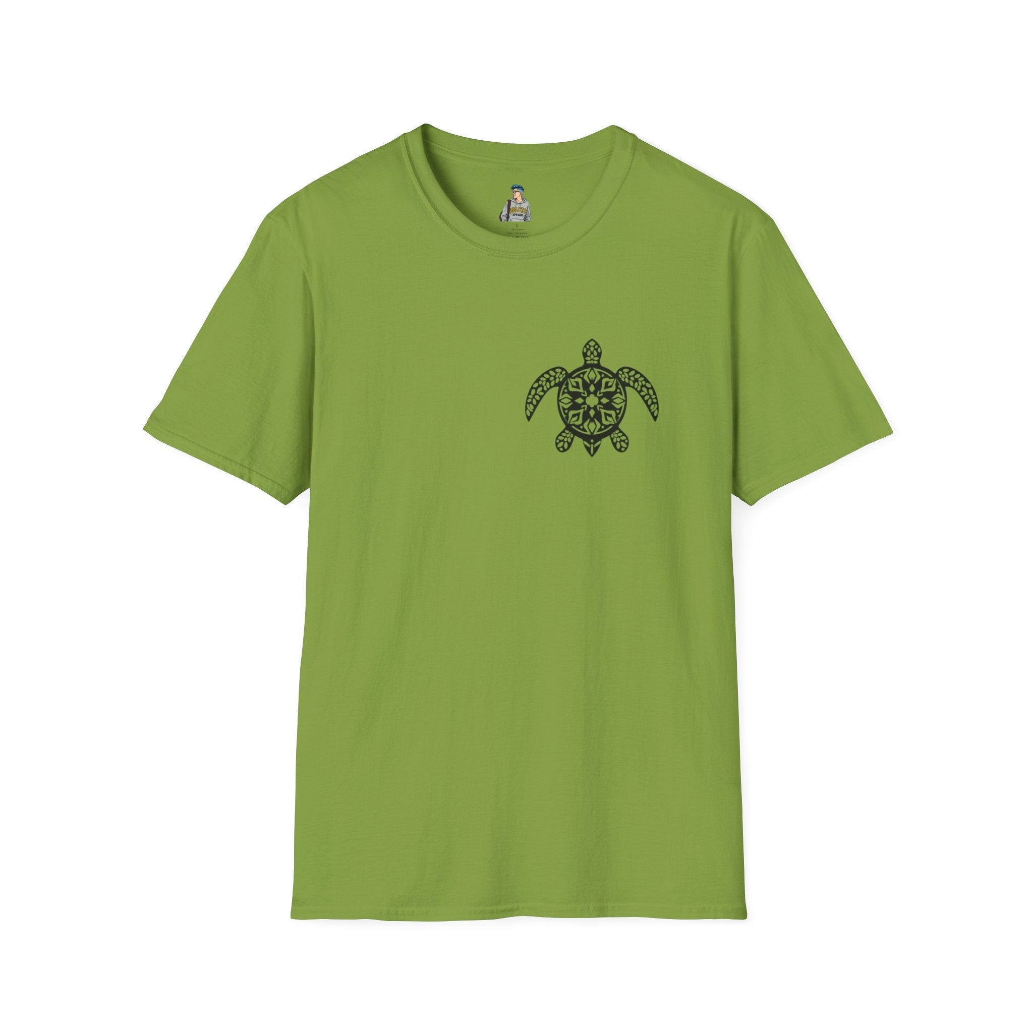 Island Pride Sea Turtle Unisex Softstyle T-shirt - EqualiTees.Me