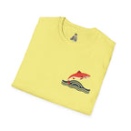 Jumping Salmon Native Pride Softstyle Unisex T-shirt - EqualiTees.Me