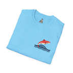 Jumping Salmon Native Pride Softstyle Unisex T-shirt - EqualiTees.Me