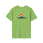 Jumping Salmon Native Pride Softstyle Unisex T-shirt - EqualiTees.Me