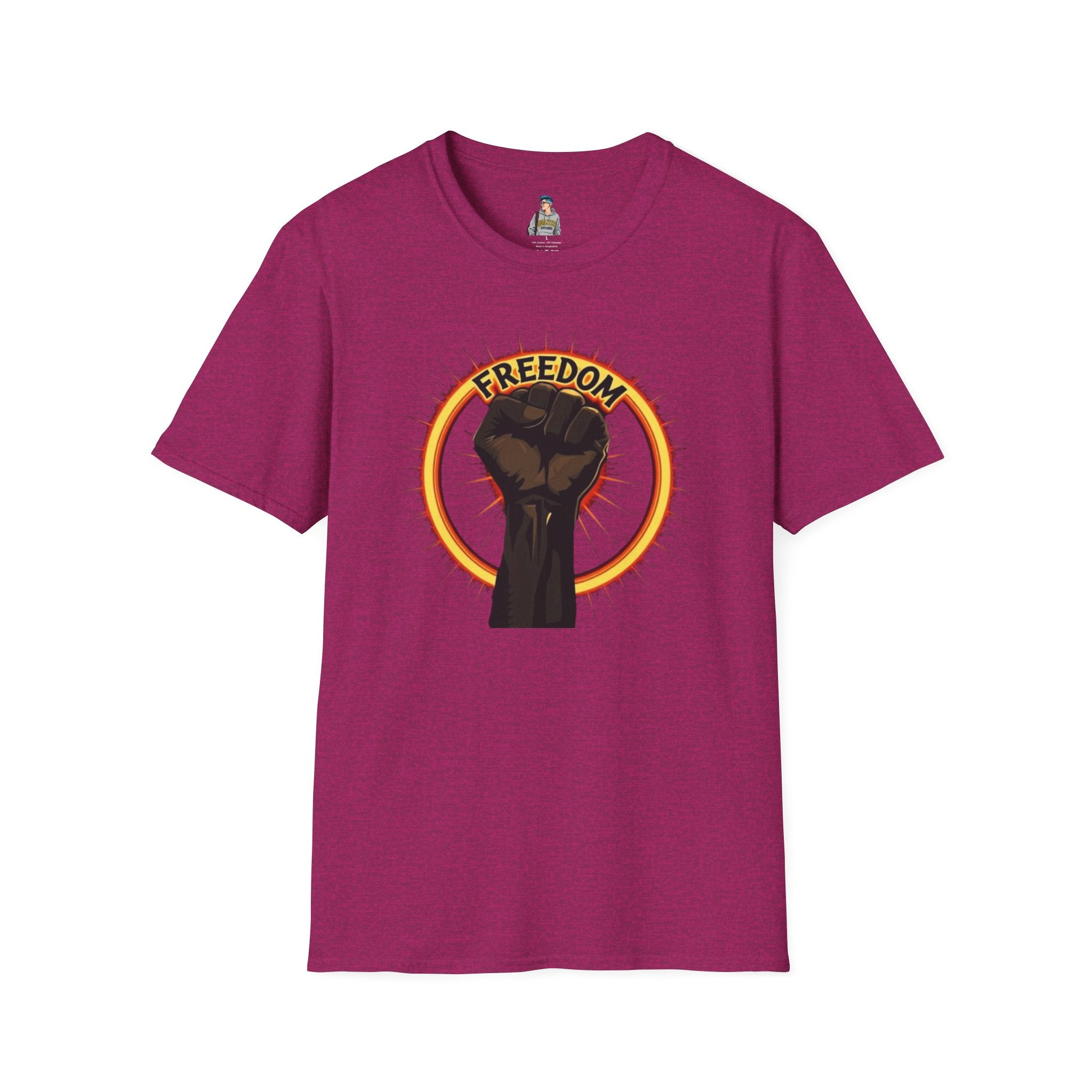 Juneteenth Freedom Unisex Softstyle T-Shirt - EqualiTees.Me