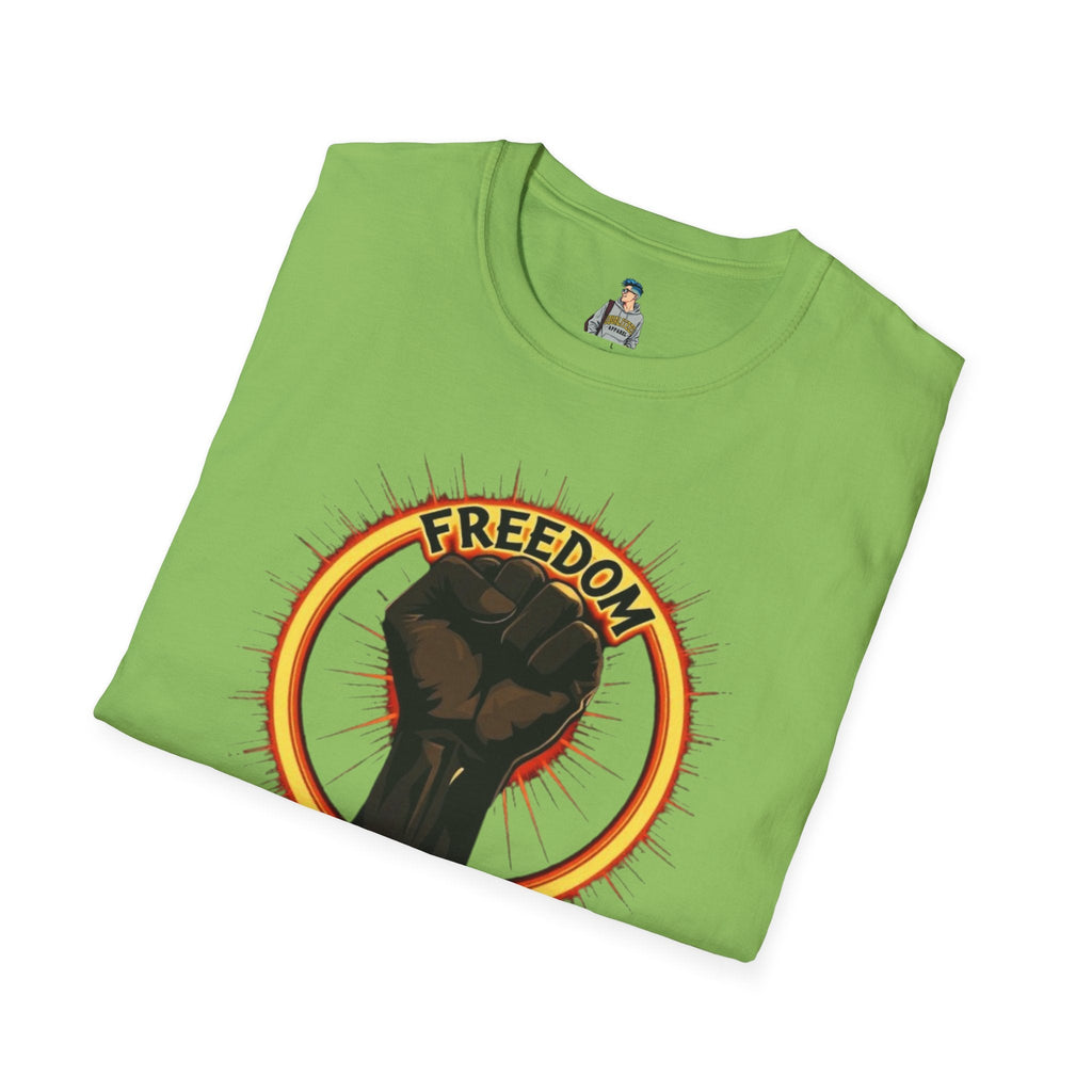 Juneteenth Freedom Unisex Softstyle T-Shirt - EqualiTees.Me