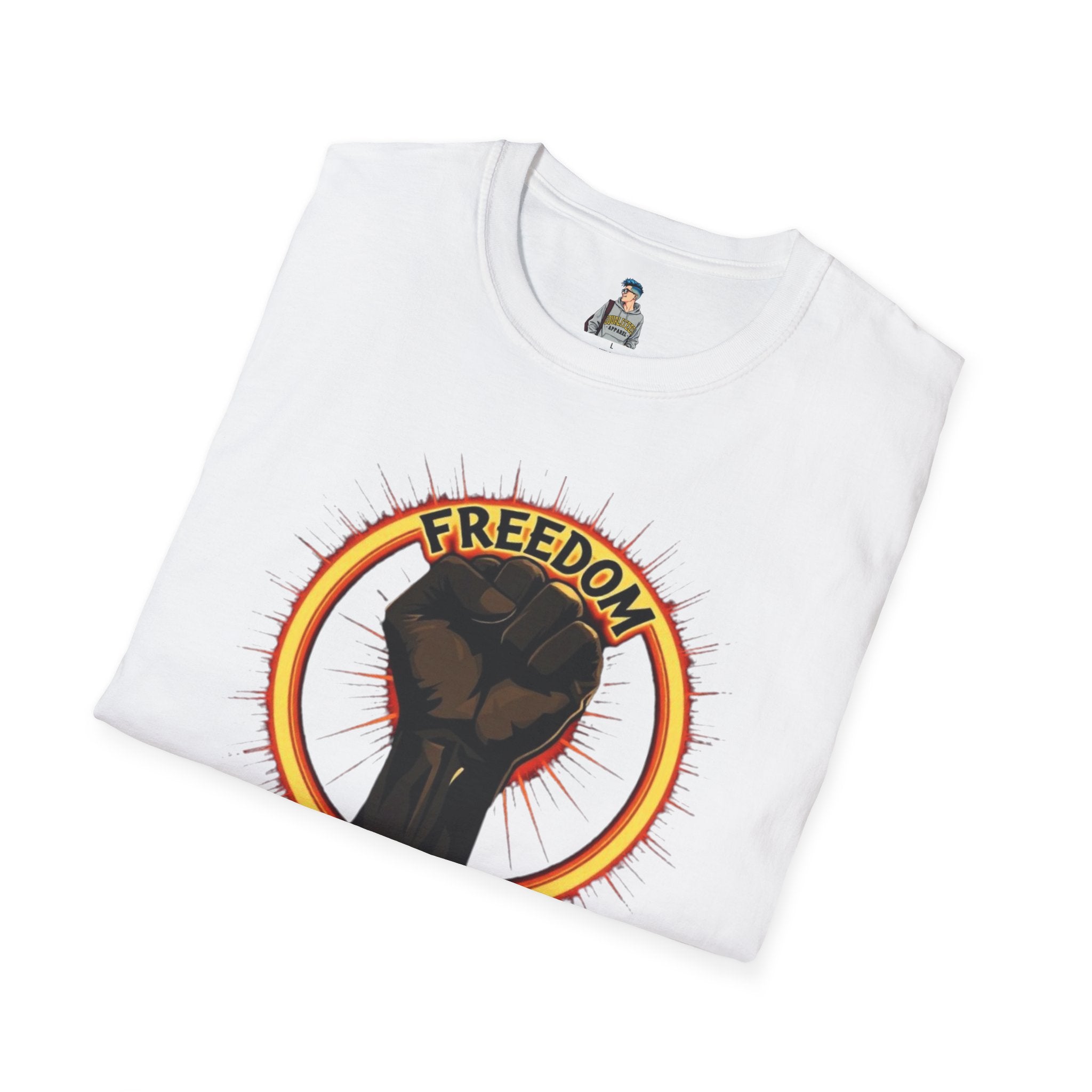 Juneteenth Freedom Unisex Softstyle T-Shirt - EqualiTees.Me