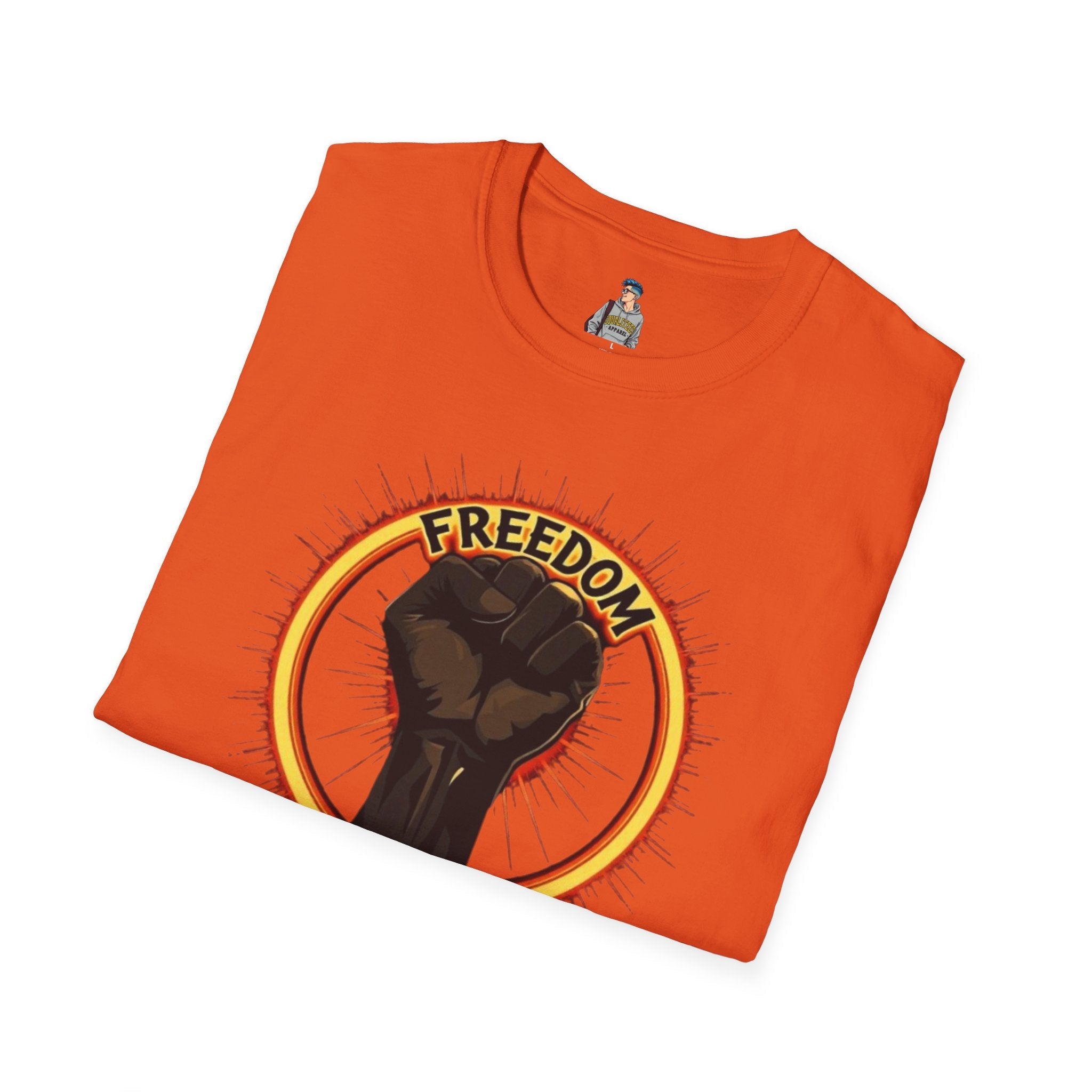 Juneteenth Freedom Unisex Softstyle T-Shirt - EqualiTees.Me
