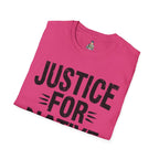 Justice for Native Communities Unisex Softstyle T-Shirt, Activism Tee, Social Justice Apparel, Comfortable Graphic Shirt, Gift for Advocates - EqualiTees.Me