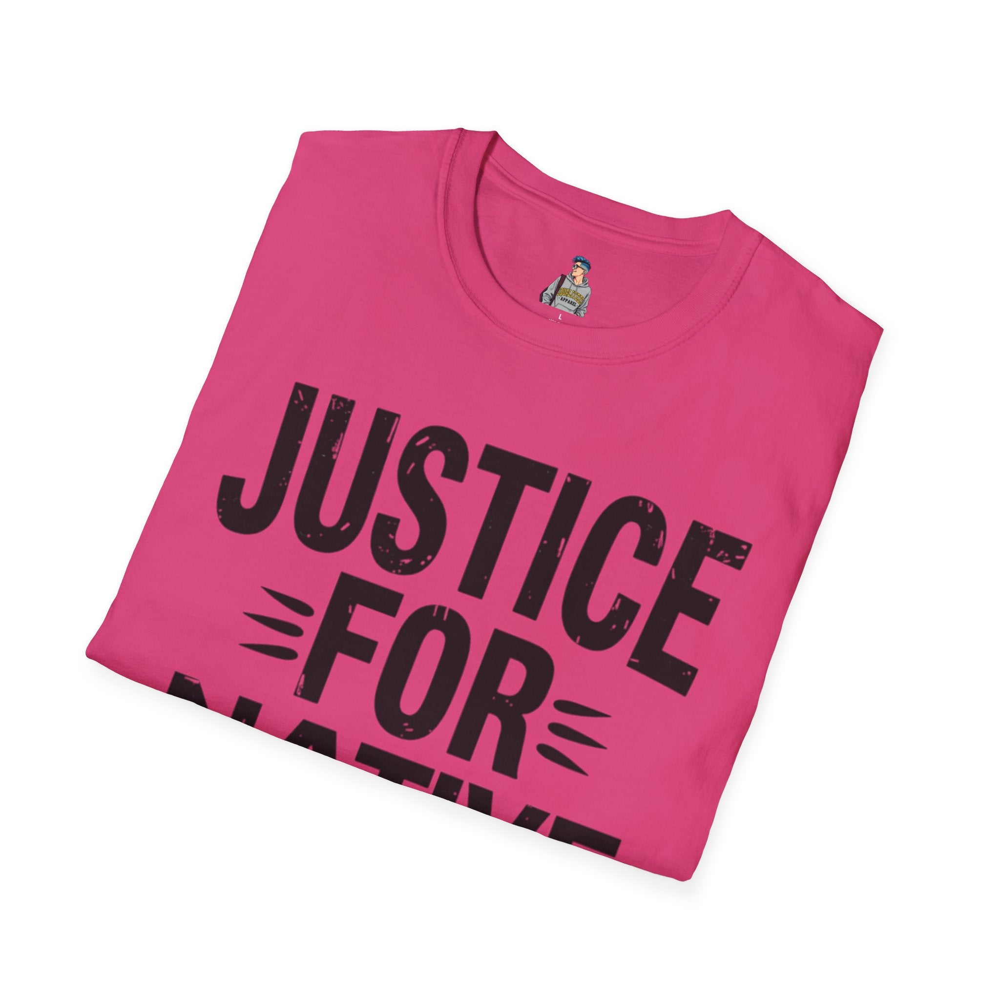Justice for Native Communities Unisex Softstyle T-Shirt, Activism Tee, Social Justice Apparel, Comfortable Graphic Shirt, Gift for Advocates - EqualiTees.Me