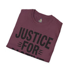 Justice for Native Communities Unisex Softstyle T-Shirt, Activism Tee, Social Justice Apparel, Comfortable Graphic Shirt, Gift for Advocates - EqualiTees.Me