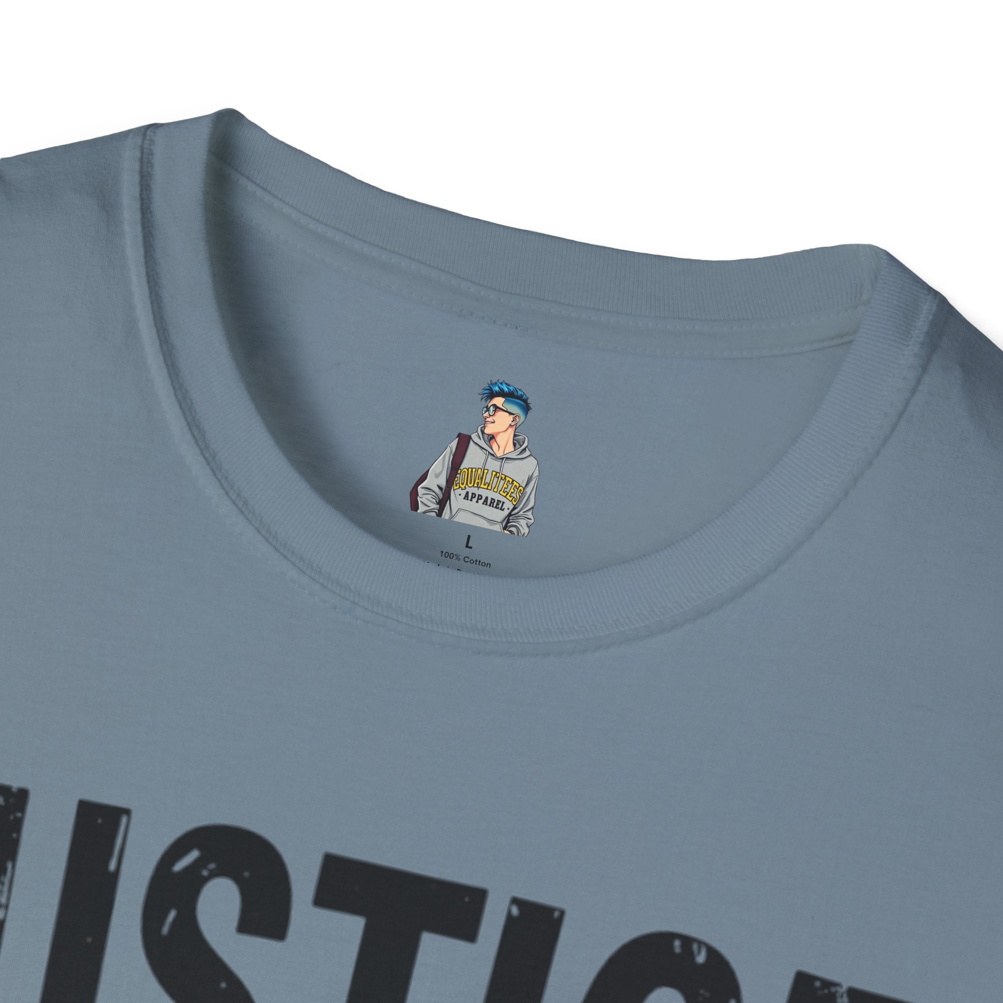 Justice for Native Communities Unisex Softstyle T-Shirt, Activism Tee, Social Justice Apparel, Comfortable Graphic Shirt, Gift for Advocates - EqualiTees.Me